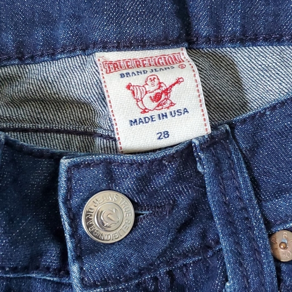 Women Becky True Religion Blue Jeans in a Size 28 - Picture 8 of 10